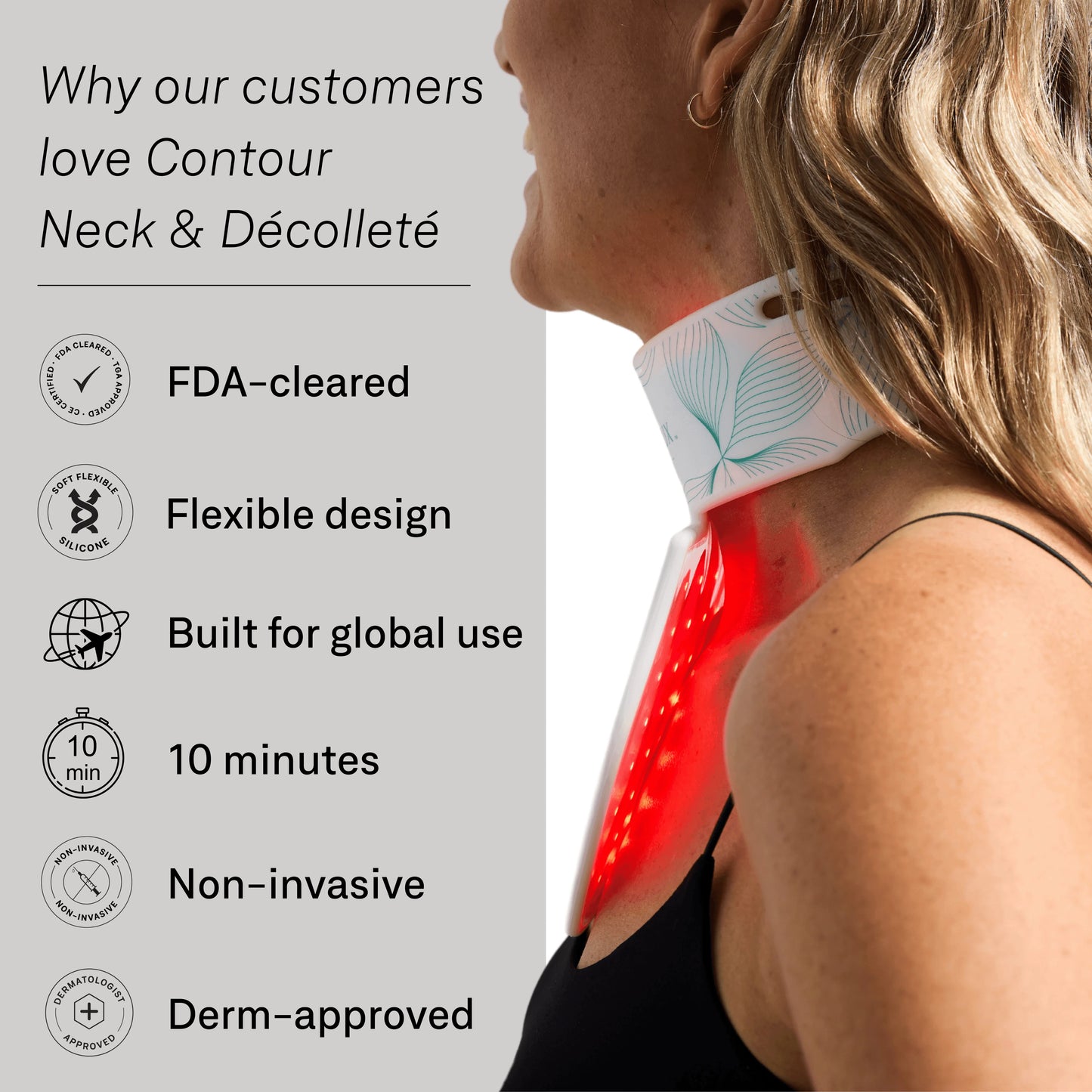 Omnilux Contour Neck & Décolleté - LED Mask