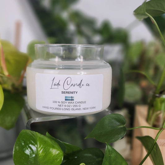 Serenity 100% Soy Wax Candle